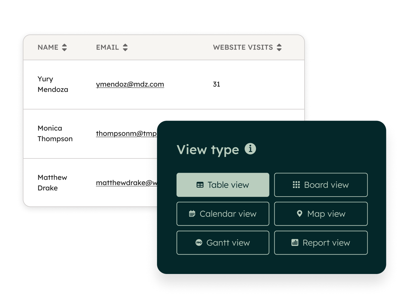 Flexible CRM Views2X